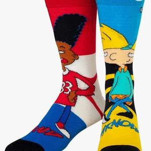 Hey arnold Odd Socks BNWT